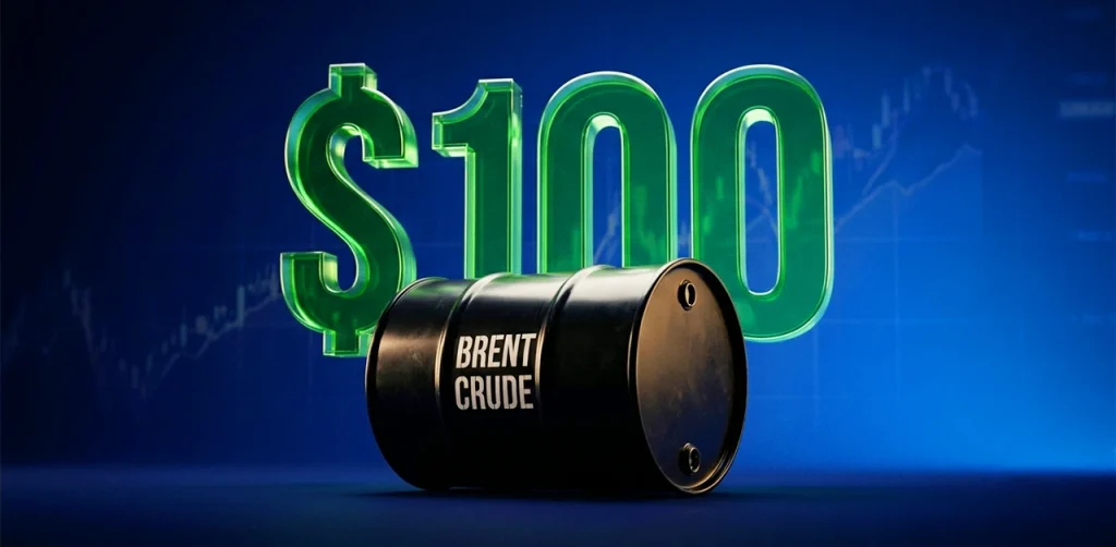 Dầu Brent giữ quanh mốc 100 USD khi căng thẳng Mỹ–Iran tiếp tục leo thang